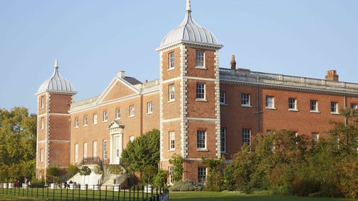 Osterley Park and House in the autumn and winter seasons